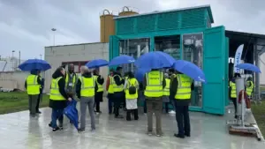 CADE presenta en Salamanca la tecnología SCWG en una jornada internacional marcada por la innovación y la cooperación franco-española. CADE présente à Salamanque la technologie SCWG lors d’une journée internationale marquée par l’innovation et la coopération franco-espagnole
